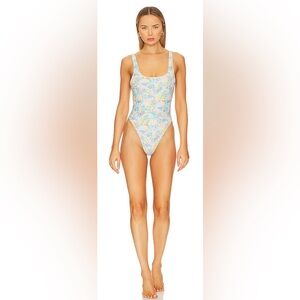 Lovers + Friends Vacay is Calling One Piece Swimsuit Size Small New with Tags
